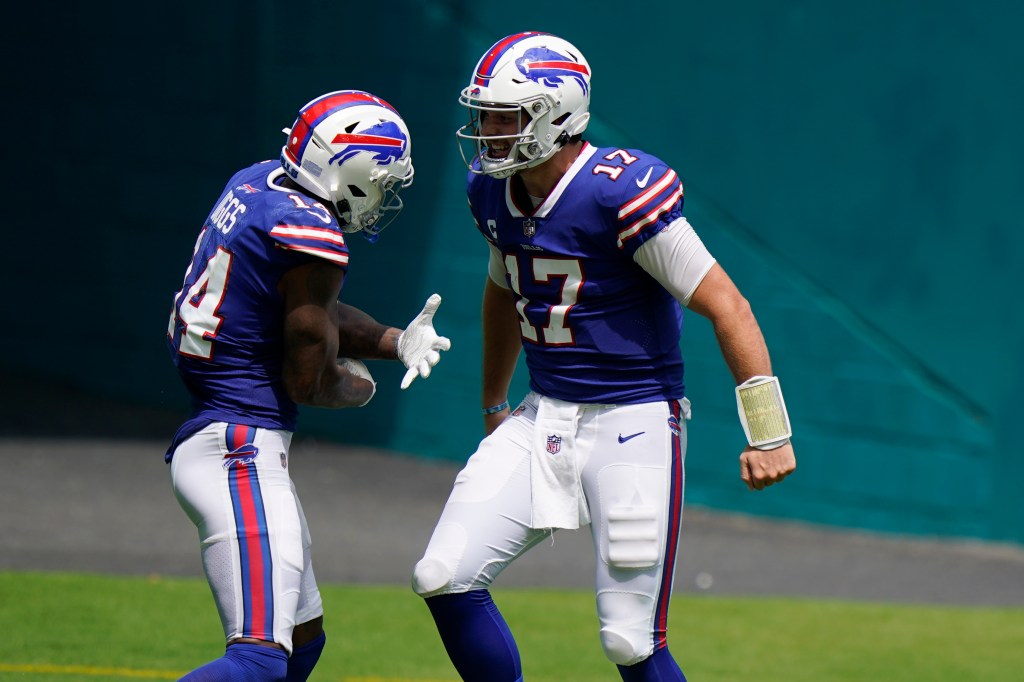 Allen and Diggs on pace for record-breaking&nbsp;seasons